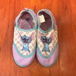 Disney Stitch Purple and Blue Slip-On Shoes
